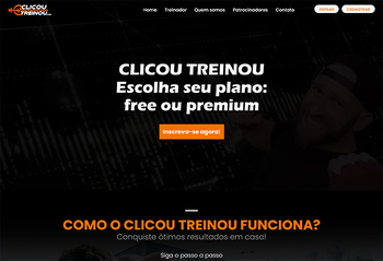 Foto Site Clicou Treinou